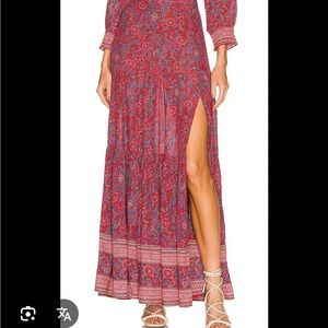 Veronica Beard Serence Paisley Maxi Skirt